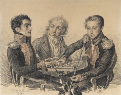 Count Zakhar Semjonovich Kherkheulidze (1797-1856), Baron Alexei Ivanovich Cherkasov (1799-1855).