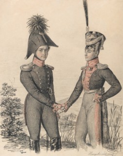 Portrait of Pyotr Petrovich Esipov (1797-1876) and Pavel Yakovlevich de Witte (1796-1864), Early 182