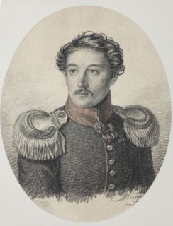 Portrait of Nikolay Vasilyevich Khvostov (1793-1837), 1822.