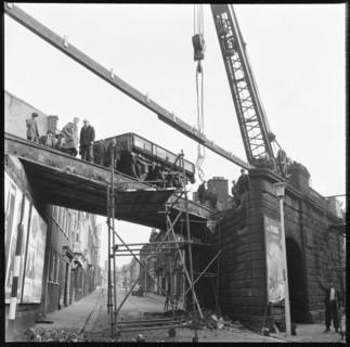 North Staffordshire Railway Bridge, Times Square, Longton, Stoke-on-Trent, 1965-1968