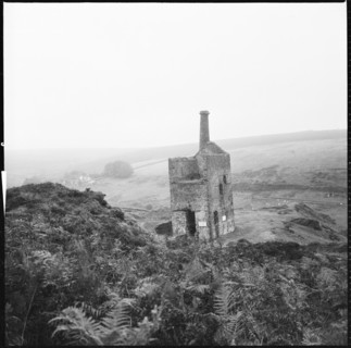 Wheal Betsy pumping engine house, Mary Tavy, Devon, 1967