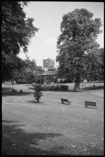 Bandstand, The Sele, Hexham, Northumberland, c1955-c1980