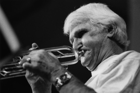 Conte Candoli, Buddy Shank Sextet, UK tour, c1995.