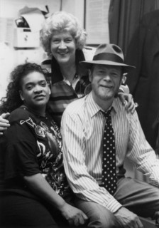 Long John Baldry, Angela Brown and Beryl Brydon, 100 Club, London, 1993.