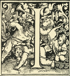 I - An Alphabet by Hans Weiditz', c1520-1521, (1908).
