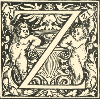 Z - An Alphabet by Hans Weiditz', c1520-1521, (1908).