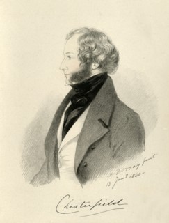 The Earl of Chesterfield', 1840.