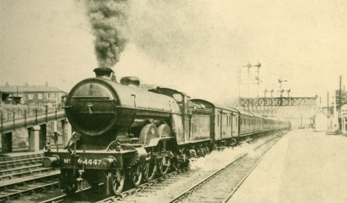 Edinburgh-London Express Leaving York, London and North Eastern Railway', 1930.