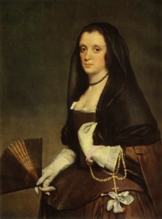 The Lady with a Fan', c1640, (1946).