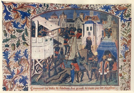 Methods of Warfare During The Hundred Years' War', c1400, (c1930).