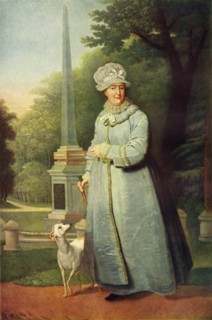 Portrait of Katherine II in the Tsarskoye Selo Park', c1810, (1965).