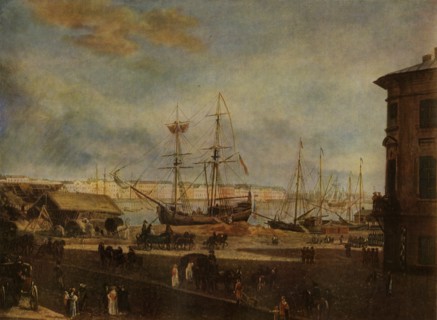 View of the English Quay from...the Building of the Academy of Art', early 19th century, (1965).