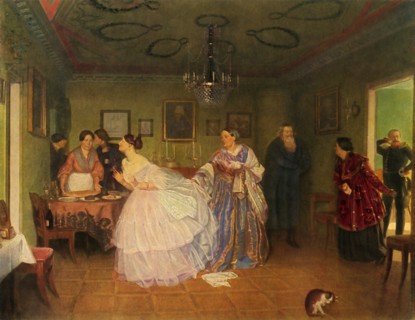 The Major's Courtship', or 'He Improves his Situation', 1848, (1965).