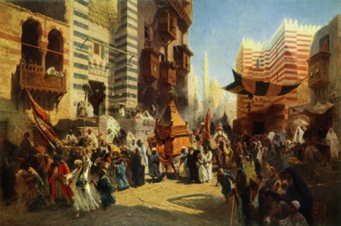 Return of the Holy Carpet from Mekka to Cairo', 1876, (1965).
