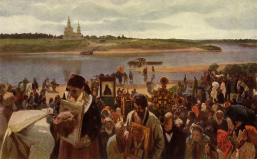 The Procession of the Cross', 1893, (1965).