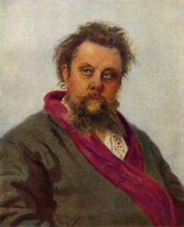 Portrait of the Composer Modest Petrovich Mussorgsky', 1881, (1965).