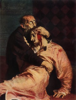 Ivan the Terrible and His Son Ivan on November 16, 1581', 1885, (1965).