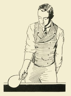Fore-Hand Half-Volley (Upright)', 1902.
