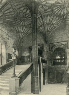 Fan Pillar and Roof Outside Christchurch Hall', 1902.