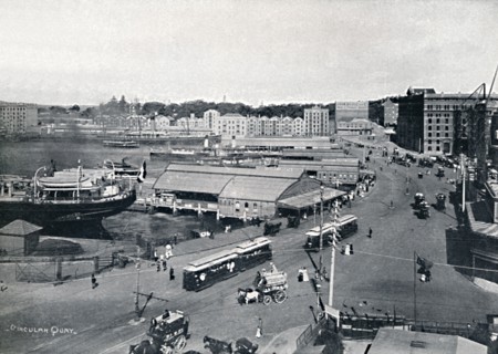 Circular Quay, c1900.