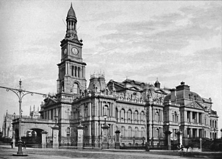 Town Hall, Sydney, c1900.