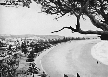 The Espanade, Manly Beach, c1900.