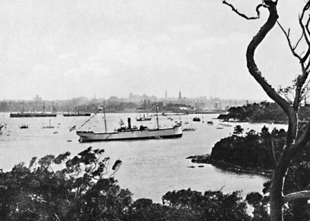 View of Sydney Harbour from North Shore, No. 2, c1900.