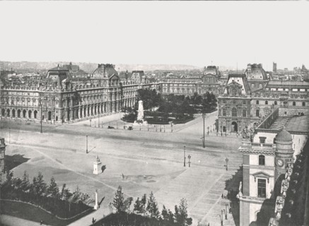 The Louvre, Paris, France, 1895.