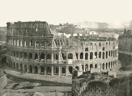 The Colosseum, Rome, Italy, 1895.
