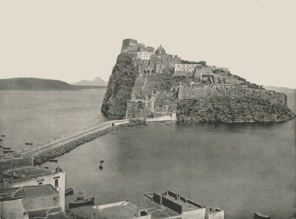 Aragonese Castle, Ischia, Italy, 1895.
