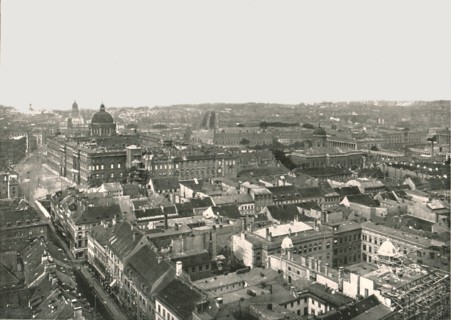 Panorama of the city of Berlin, Germany, 1895.