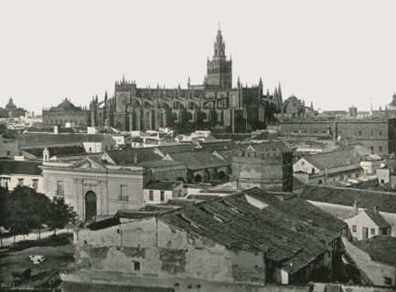 The Cathedral, Seville, Spain, 1895.
