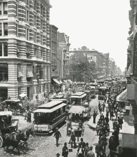 Broadway, New York, USA, 1895.