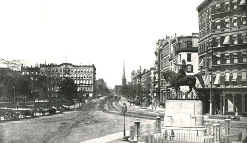 Union Square, New York, USA, 1895.