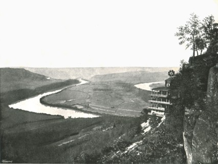 Lookout Mountain and battlefield, Chattanooga, USA, 1895.