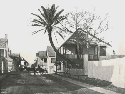 Francis Street, St Augustine, USA, 1895.