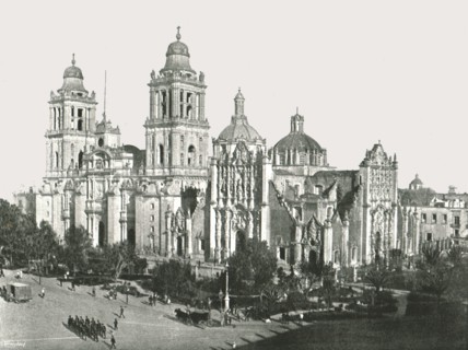 The Cathedral, Mexico City, Mexico, 1895.