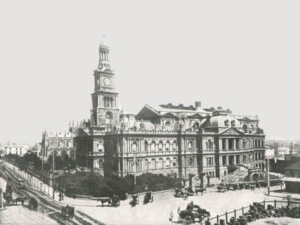 The New Town Hall', Sydney, Australia, 1895.