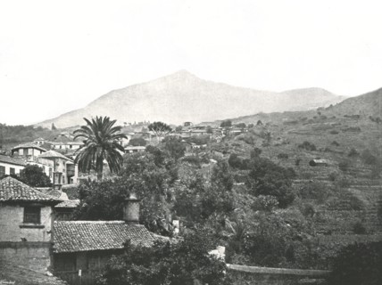 General view showing the Peak, Tenerife, Canaries, Spain, 1895.