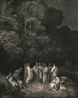 So I beheld united the bright school of him the monarch of sublimest song', c1890.