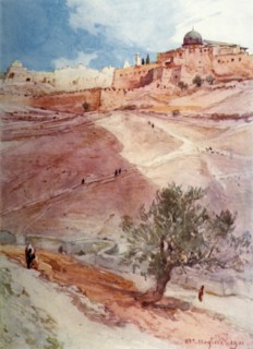 South Wall of Jerusalem from the North End of the Village of Siloam', 1902.