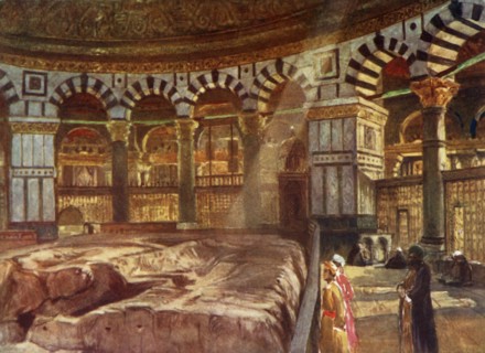 The Holy Rock Beneath the Dome of the Rock', 1902.