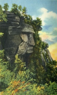 Caesar's Head, Altitude 3,227 Feet, Highest Point in South Carolina', 1942.