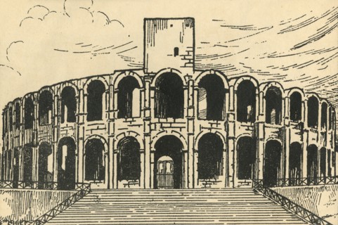 Les Arenes - The Arena', c1920s.