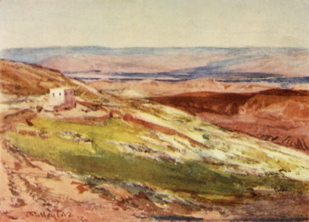 The Valley of the Jordan from the Mount of Olives', 1902.