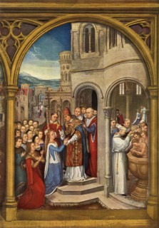 The Arrival in Rome', 1489.