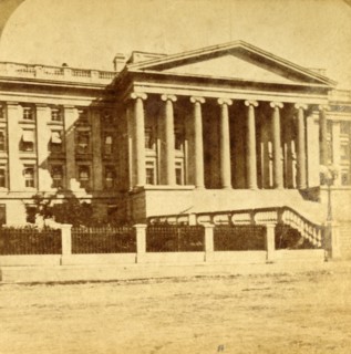 Treasury Department, Washington, D.C.', c1880s.