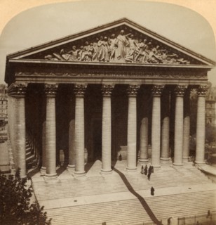 The Church of the Madeline, Paris, France', 1900.
