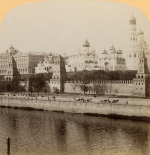 The Kremlin, Moscow, Russia - "There lie our ancient Czars asleep", 1898.