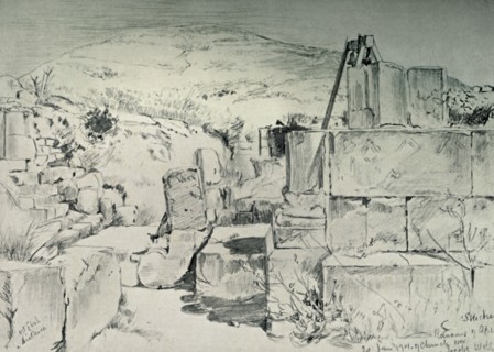 Apse of the Fourth Century Church Over Jacob's Well at Shechum (Nablus)', 1902.